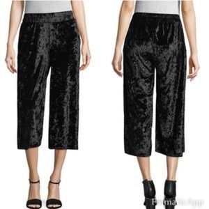 Rebecca Minkoff crushed velvet wide leg pants